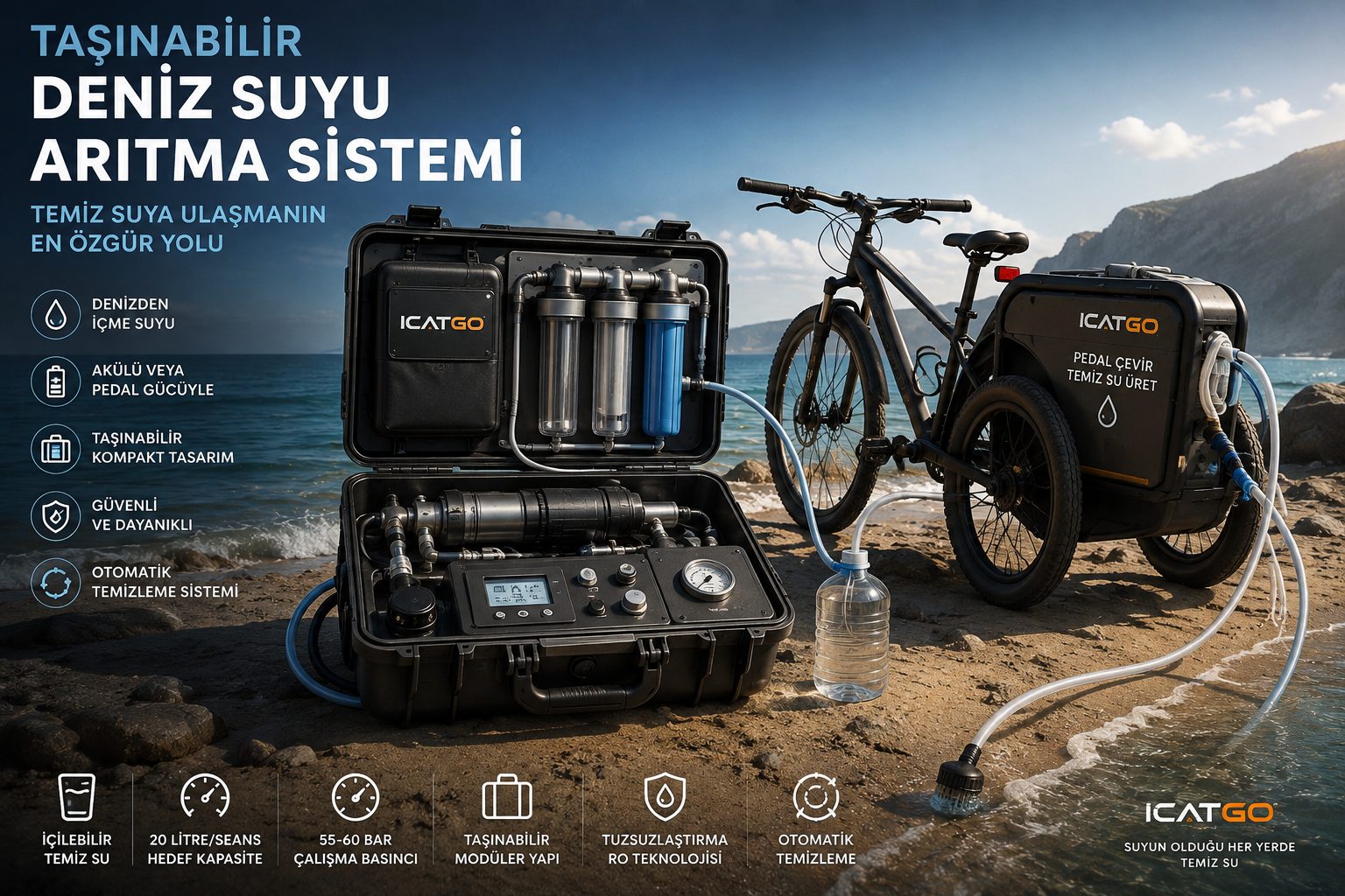 Taşınabilir Deniz Suyu Arıtma