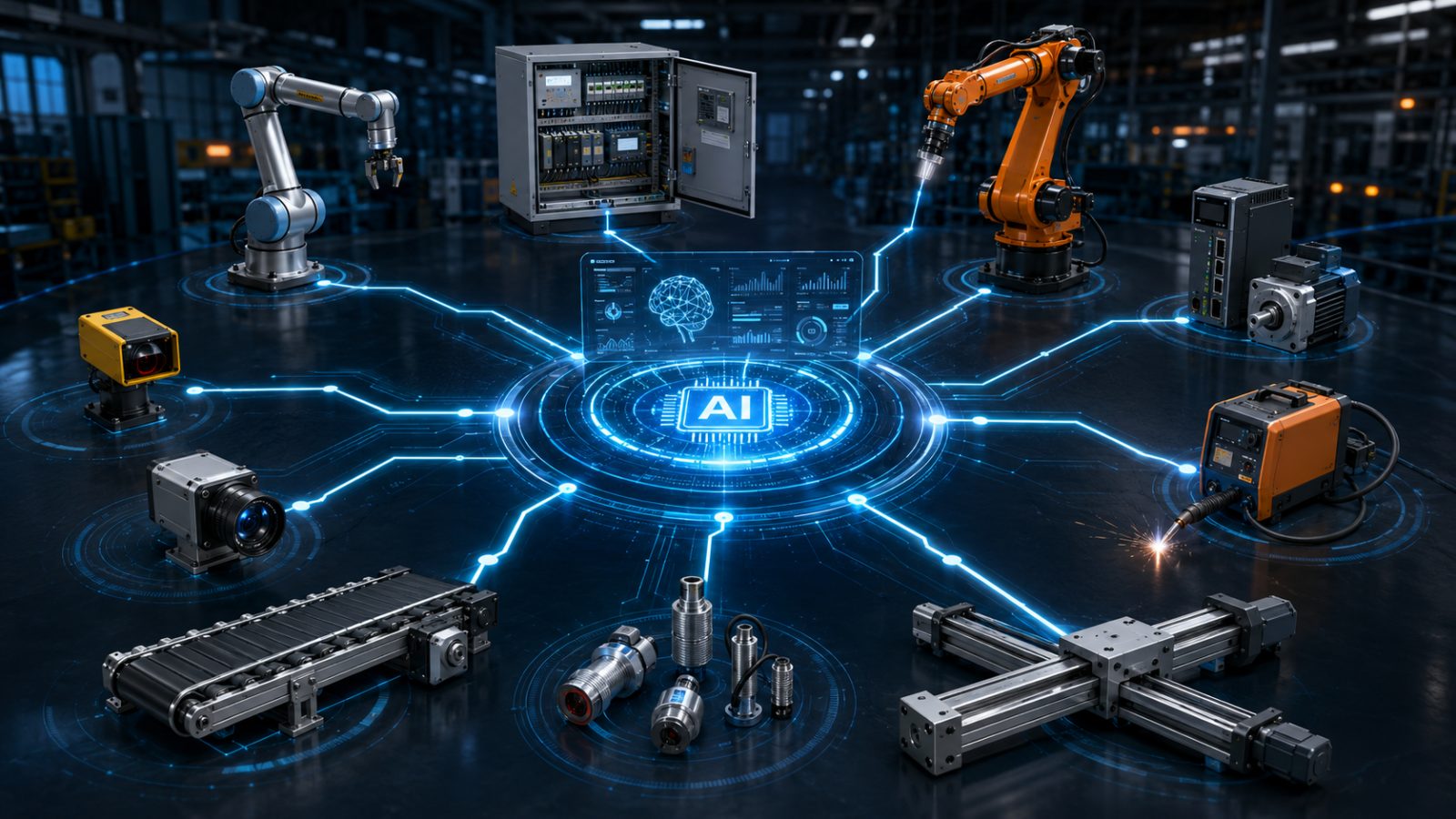 AI Destekli Evrensel Endüstriyel Otomasyon ve Kontrol Platformu
